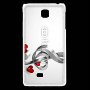 Coque LG F5 Love for music 1