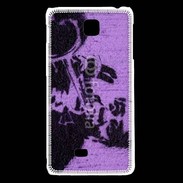 Coque LG F5 Trompettiste graffiti
