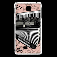 Coque LG F5 Illustration accordéon 1
