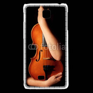 Coque LG F5 Amour de violon