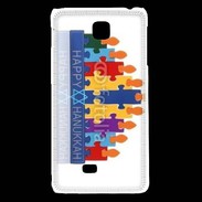 Coque LG F5 Puzzle religieux
