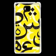 Coque LG F5 Paterne de lettres Arabes 170