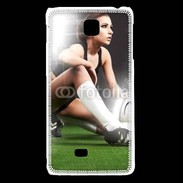 Coque LG F5 Rugby féminin