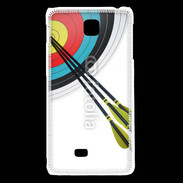 Coque LG F5 Cœur de cible