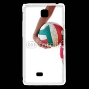 Coque LG F5 Joueuse de volleyball