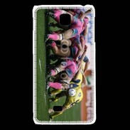 Coque LG F5 Opposition pack de rugby