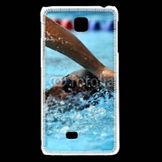 Coque LG F5 Nageur compétition