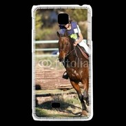 Coque LG F5 Parcours complet Equitation