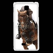 Coque LG F5 Saut d'obstacle 3