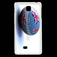 Coque LG F5 Ballon de rugby Fidji