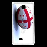 Coque LG F5 Ballon de rugby Georgie