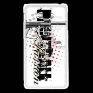 Coque LG F5 Passion paintball