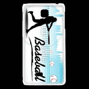 Coque LG F5 Passion du Baseball 5
