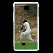 Coque LG F5 Joueur de cricket 2
