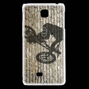 Coque LG F5 Ombre BMX
