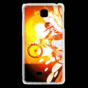 Coque LG F5 Illustration BMX 2