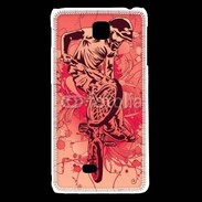 Coque LG F5 Illustration BMX 3
