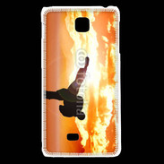 Coque LG F5 Illustration Karatéka 5