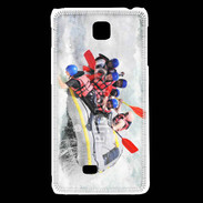 Coque LG F5 Rafting en rivière très agitée 