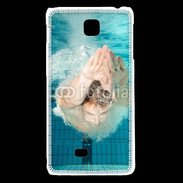 Coque LG F5 Nageur sous l'eau 5