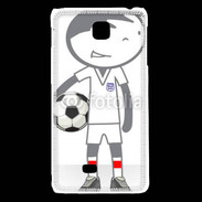 Coque LG F5 Footballeur