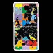 Coque LG F5 Puzzle de l'Europe