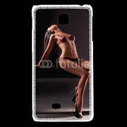 Coque LG F5 Body painting Femme