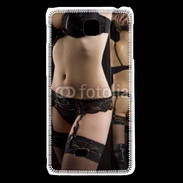 Coque LG F5 Charme miroir