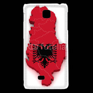 Coque LG F5 drapeau Albanie