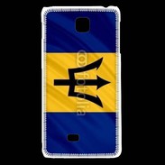 Coque LG F5 Drapeau La Barbade