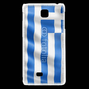 Coque LG F5 Drapeau Grece