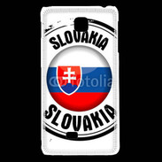 Coque LG F5 Logo Slovaquie