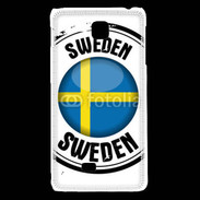 Coque LG F5 Logo Suède