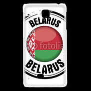 Coque LG F5 Logo Bielorussie