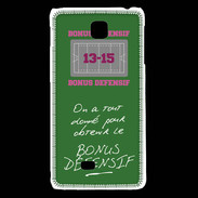 Coque LG F5 Obtenir le Bonus offensif-défensif Vert