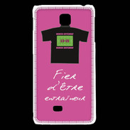 Coque LG F5 Entraîneur Bonus offensif-défensif Rose 2