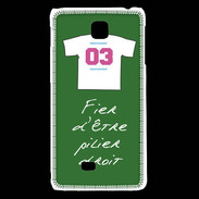 Coque LG F5 Pilier droit Bonus offensif-défensif Vert