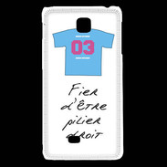 Coque LG F5 Pilier droit Bonus offensif-défensif Blanc 2