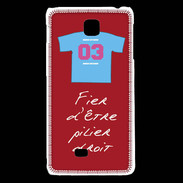 Coque LG F5 Pilier droit Bonus offensif-défensif Rouge 2