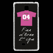 Coque LG F5 Deuxième ligne G Bonus offensif Noir