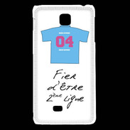 Coque LG F5 Deuxième ligne G Bonus offensif Blanc 2
