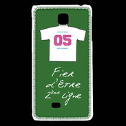 Coque LG F5 Deuxième ligne D Bonus offensif Vert