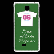 Coque LG F5 Troisième ligne G Bonus offensif-défensif Vert