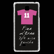 Coque LG F5 3/4 aile gauche Bonus offensif-défensif Noir