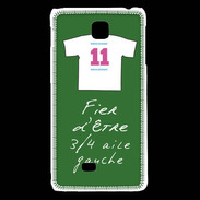 Coque LG F5 3/4 aile gauche Bonus offensif-défensif Vert