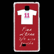 Coque LG F5 3/4 aile gauche Bonus offensif-défensif Rouge