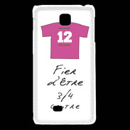 Coque LG F5 3/4 centre G Bonus offensif-défensif Blanc