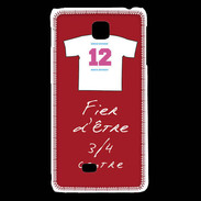 Coque LG F5 3/4 centre G Bonus offensif-défensif Rouge