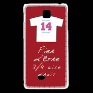 Coque LG F5 3/4 aile droit Bonus offensif-défensif Rouge