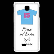 Coque LG F5 3/4 arrière Bonus offensif-défensif Blanc 2